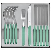 Ménagère Victorinox Swiss Modern 12 Pièces – Vert Sage – 6.9096.11W43.12