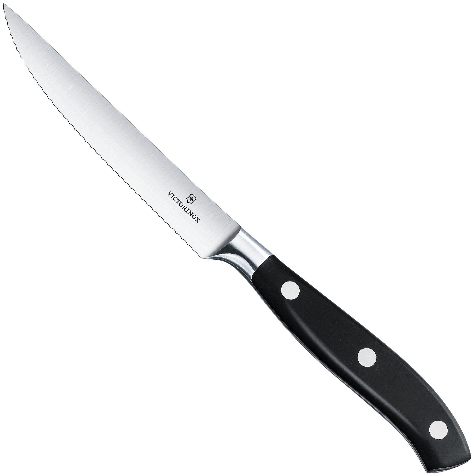 Victorinox Grand Maitre Steak Knife 7.7203.12WG, POM, Wavy, 12 cm Steakmesser