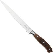 Victorinox Grand Maître Filleting Knife 7.7210.20G, Bois d'érable, couteau à filet, 20 cm