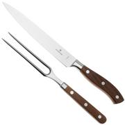 Victorinox Grand Maître Carving Set 7.7240.2, bois d'érable, set à trancher 2 pièces