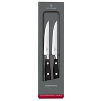 Obraz dla Zestaw noży do steków Victorinox Grand Maître Steak Knife Set 7.7242.2W, POM, Wavy, 12 cm, 2 szt.