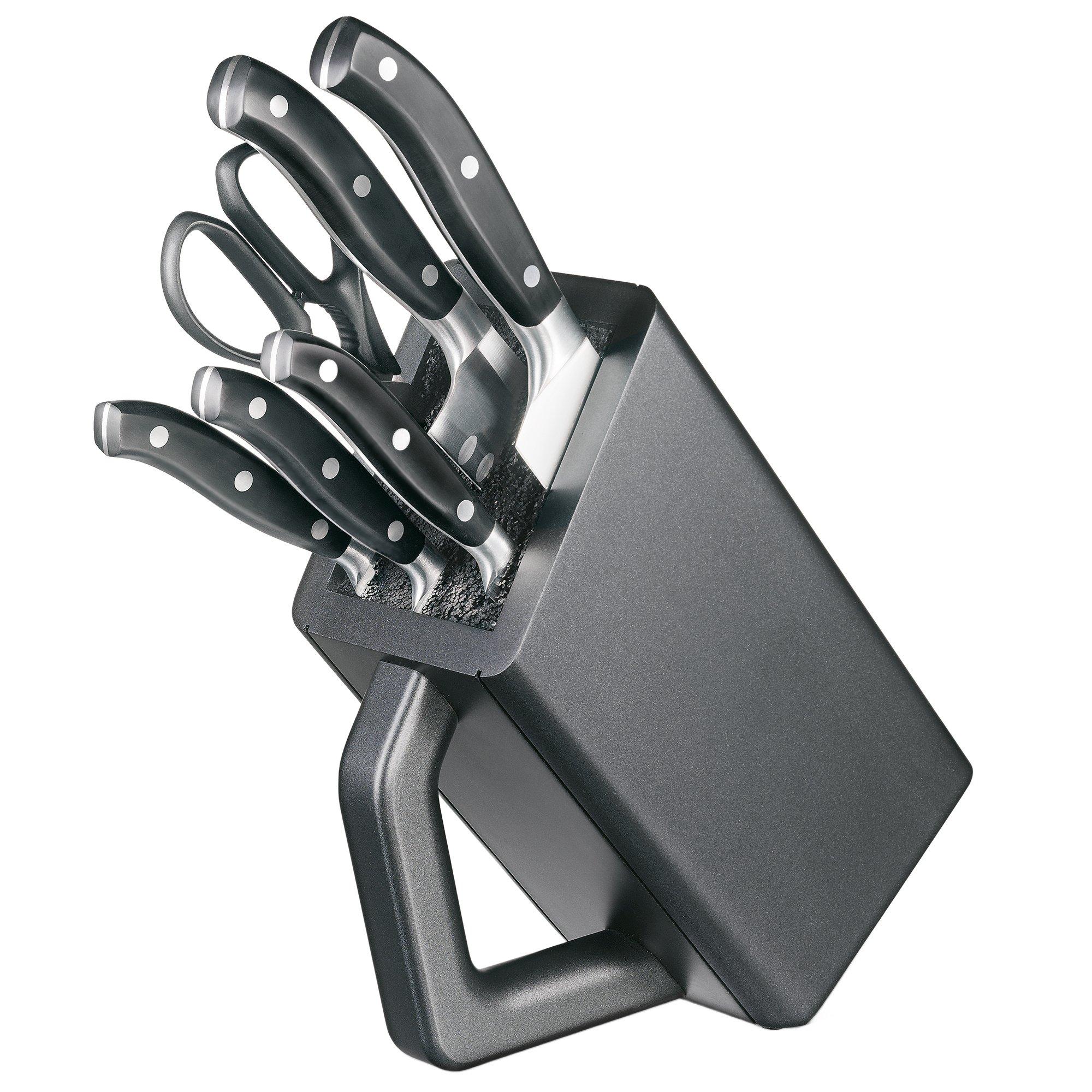 Zestaw noży z blokiem Victorinox Grand Maître Cutlery Block 7.7243.6, POM, 7-częściowy