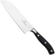 Victorinox Grand Maître Santoku Knife 7.7323.17G, POM, santoku avec alvéoles, 17 cm