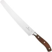 Victorinox Grand Maître Bread and Pastry Knife 7.7430.26G, bois d'érable, couteau à pain, 26 cm