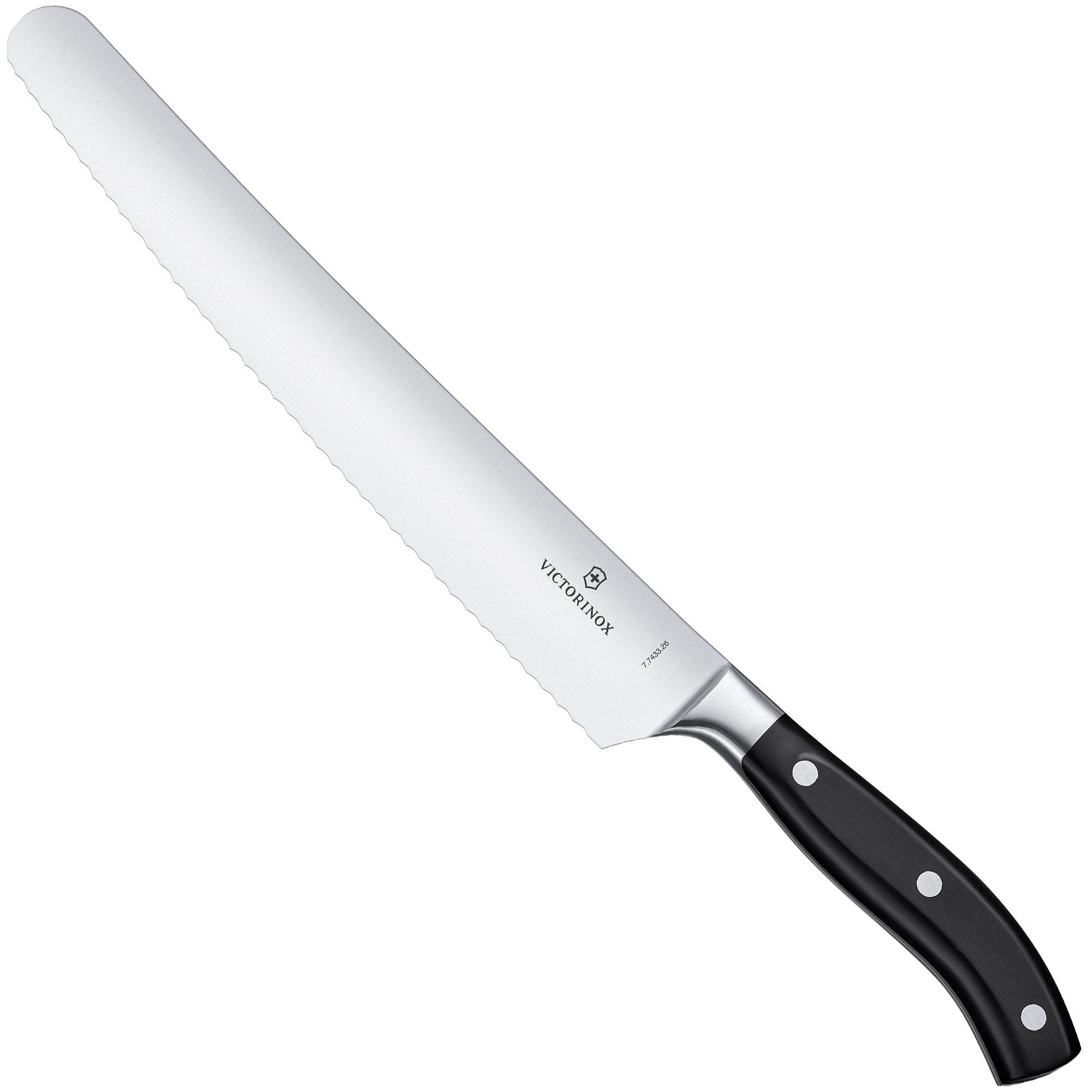 Victorinox Grand Maître Bread and Pastry Knife 7.7433.26G, POM, Brotmesser, 26 cm