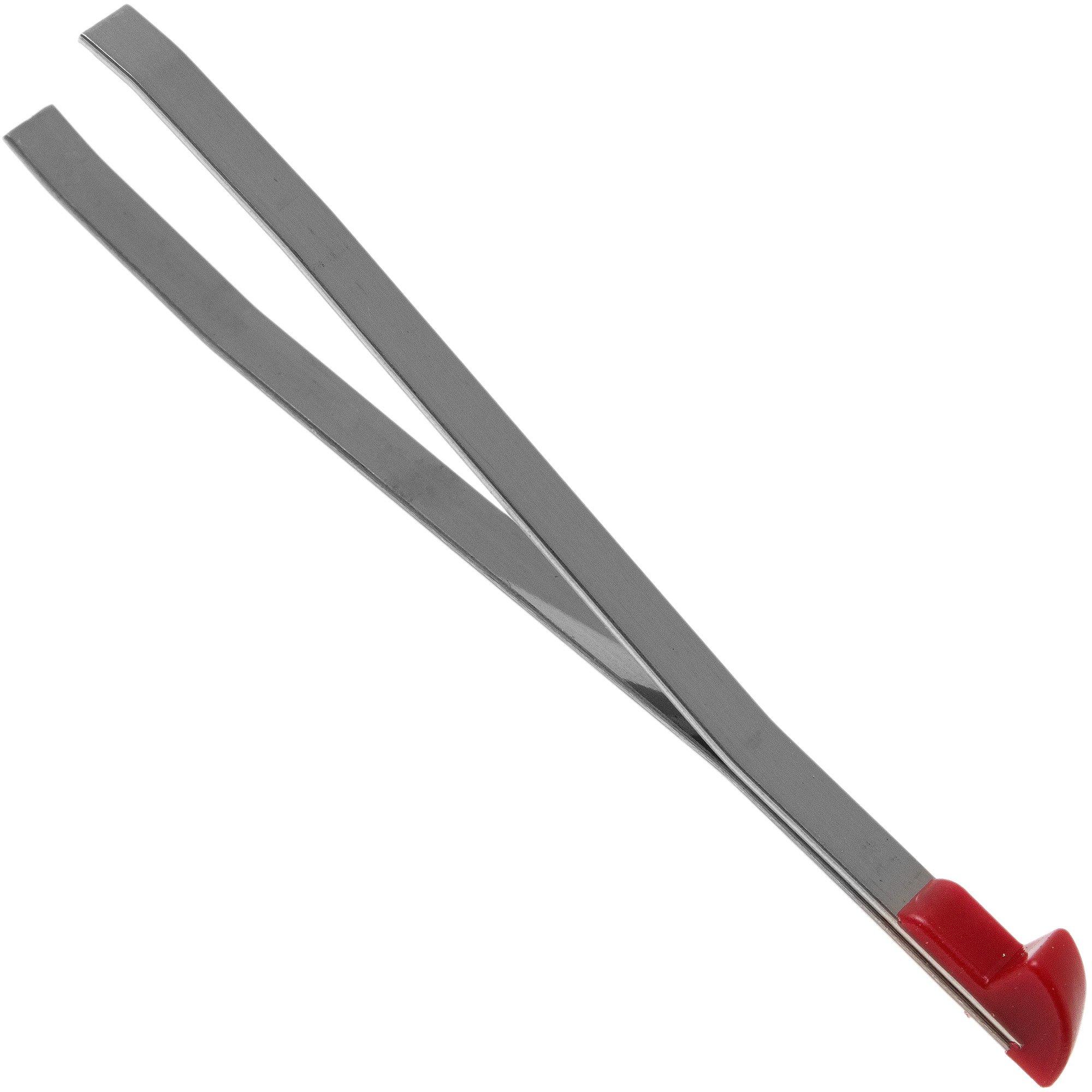 Victorinox große Pinzette A.3642.1.10 Pinzette für Victorinox 91-mm-Modelle, rot