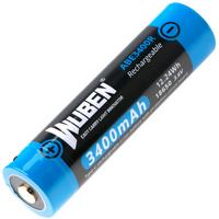 Afbeelding voor Wuben ABE3400R 18650 oplaadbare Li-ion-accu met USB-C, 3400 mAh