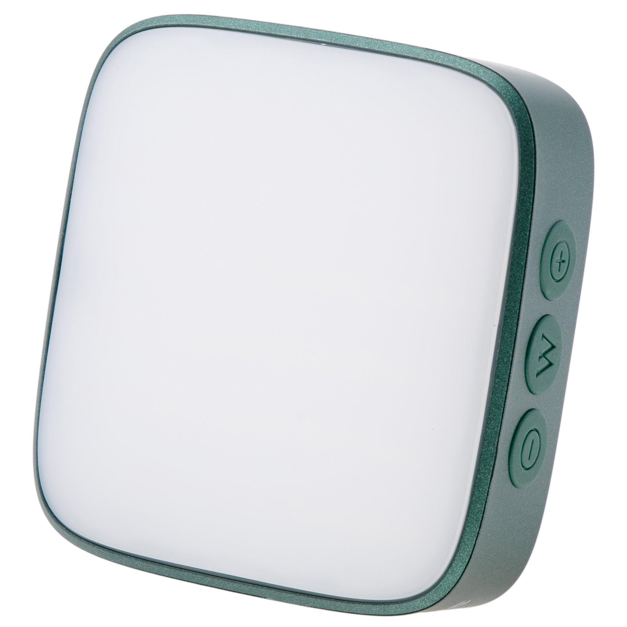 Wuben F5 Green, lampada ricaricabile per la fotografia e il campeggio e powerbank, 500 lumen