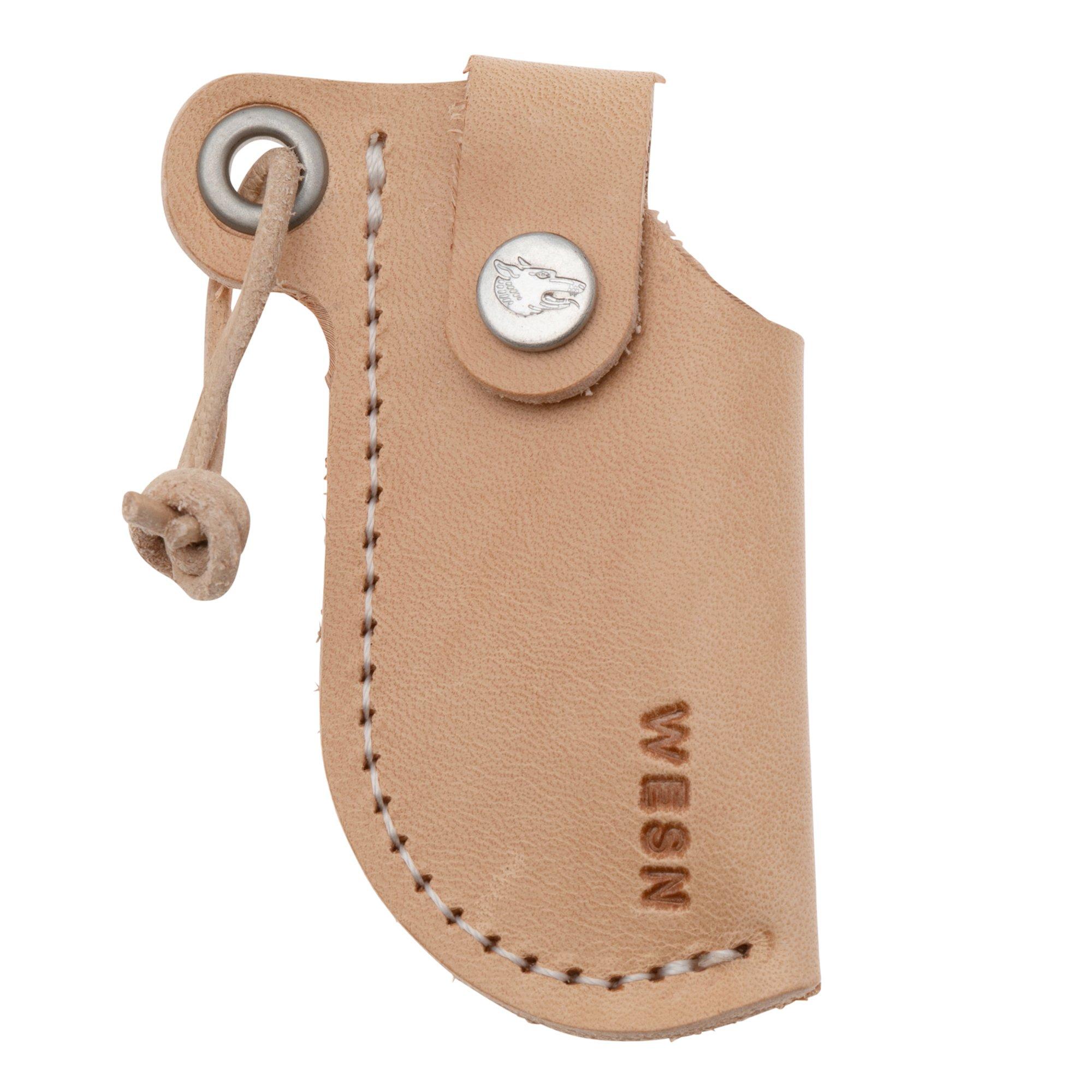Pokrowiec WESN Microblade Leather Sheath, SN02-0 Natural
