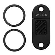 WESN QR, SN03-1, Blacked Out Titanium, keychain tool