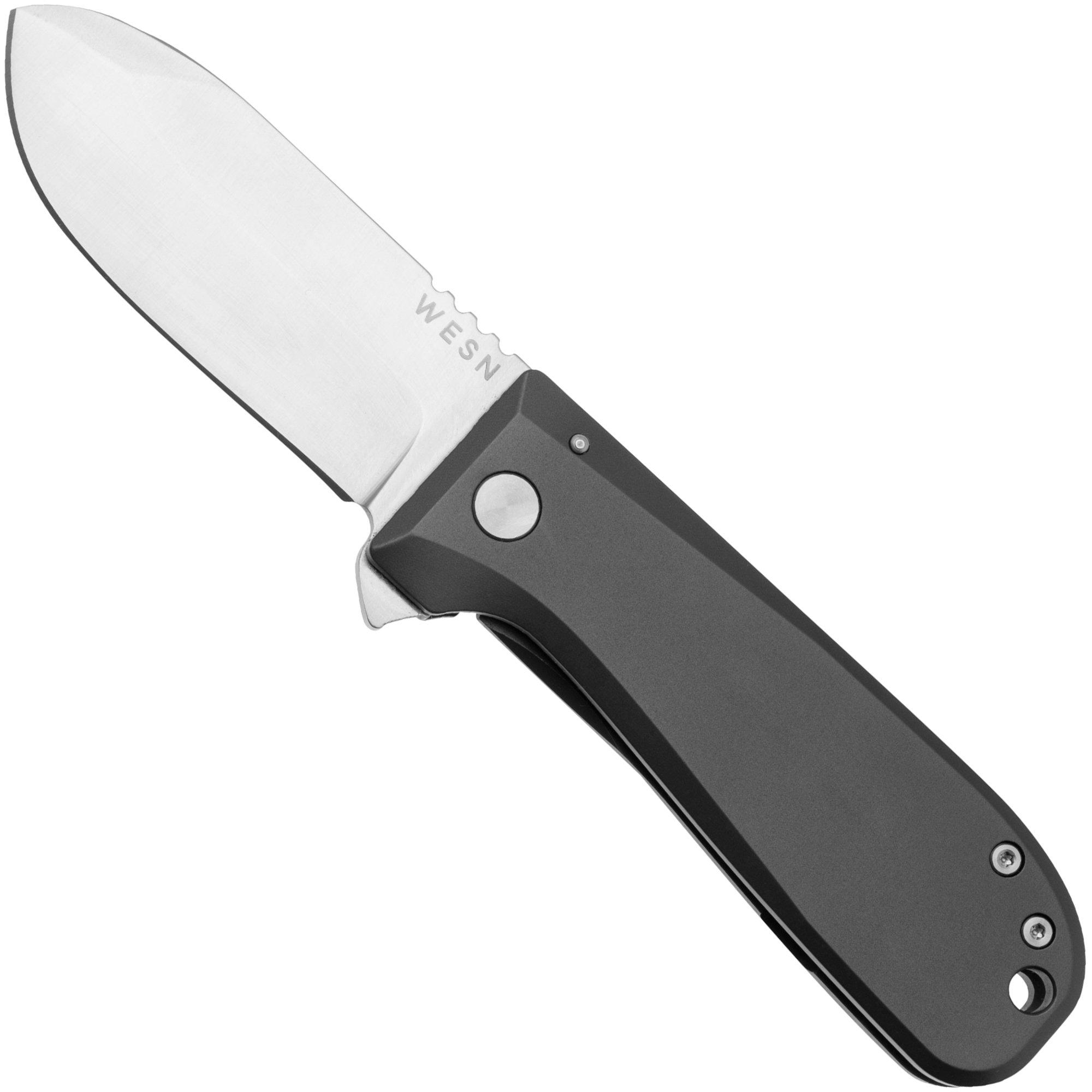 WESN Allman SN04-0, CPM S35VN, Titanium, pocket knife