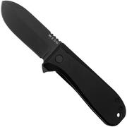WESN Allman Blacked Out SN04-5, CPM S35VN, Titanium, pocket knife