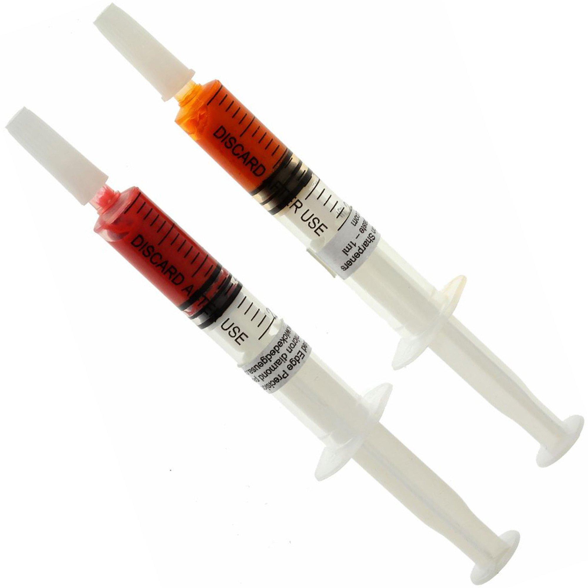 Pâte à Polir Diamant Pour Meulage - Kit De 5 Tubes W1.5 à W3.5, Grains Fins Jusqu'à 3000 Mesh