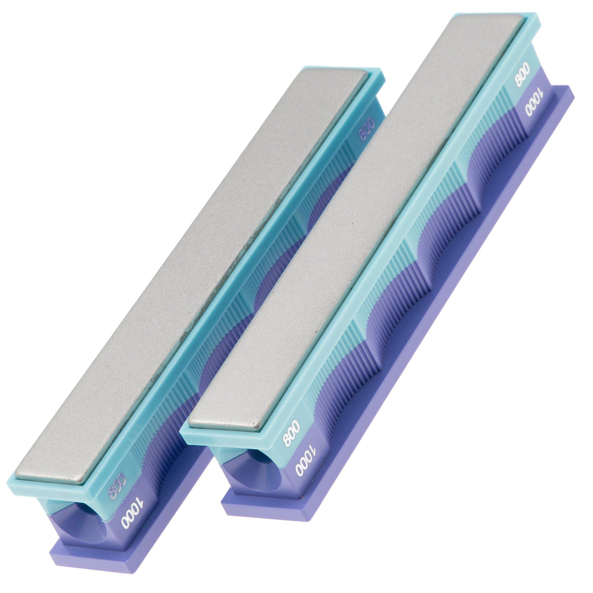Wicked Edge Set von Diamantschleifsteinen, fein 800/1000
