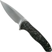 WE Knife Kitefin 2001B Shredded Carbonfiber couteau de poche