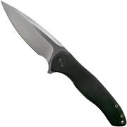 WE Knife Kitefin 2001G Black Titanium Taschenmesser