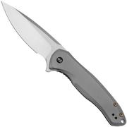 WE Knife Kitefin 2001H Grey Titanium couteau de poche