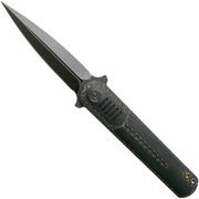 We Knife Angst 2002C Carbonfiber, Black G10 Taschenmesser, Justin Lundquist Design