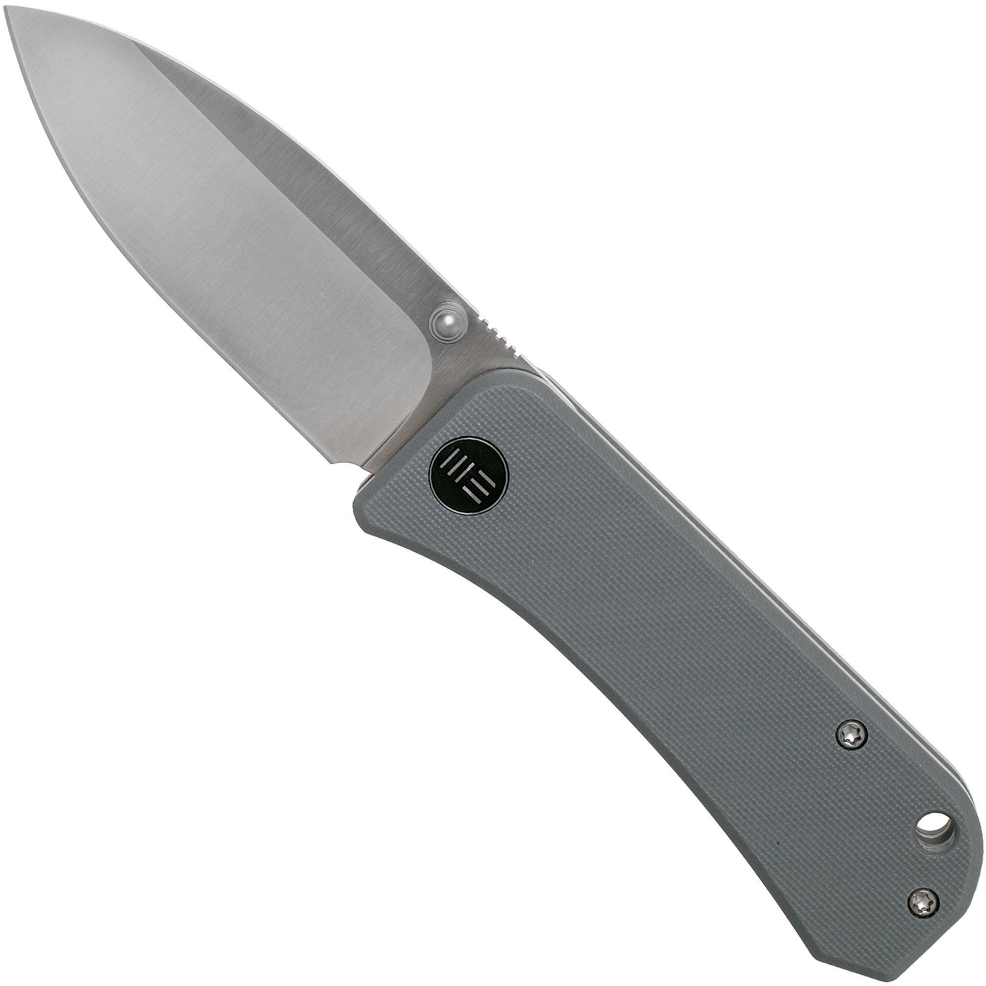 WE Knife Banter 2004E Grey couteau de poche, Ben Petersen design