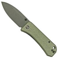 Image pour WE Knife Banter 2004J Dark Green Micarta, Black couteau de poche, Ben Petersen design