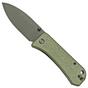 Image for WE Knife Banter 2004J Dark Green Micarta, Black pocket knife, Ben Petersen design