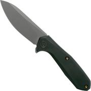 WE Knife Mote 2005C Black pocket knife, Ostap Hel design