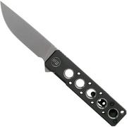 WE Knife Miscreant 3.0 2101B Black pocket knife, Brad Zinker design