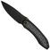 Image pour WE Knife Winsome WE23092-1 Black Stonewashed, Titanium Layered G10 Rose Pattern Carbon Inlay, couteau de poche