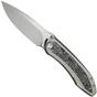 Bild für WE Knife Winsome WE23092-2 Satin, Gray Titanium Aluminum Foil Carbon Inlay, Taschenmesser
