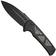 Image pour WE Knife Sylox WE24027-1 Black Stonewashed,  Titanium Aluminum Foil Carbon Inlay, couteau de poche