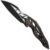 Image for WE Knife Arrakis 906CF-E Blackwashed Vanax, Black Titanium, Copper Foil Carbon Fiber Inlay, Limited Edition pocket knife, Elijah Isham design