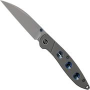WE Knife Schism 908B blue pocket knife