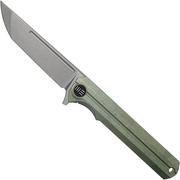 WE Knife Syncro 909A Green Ti pocket knife