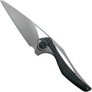 WE Knife 918A ÆternA grey couteau de poche, Elijah Isham design