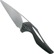 WE Knife 918B ÆternA marble blue coltello da tasca, Elijah Isham design