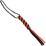 WE Knife A-03C paracord lanyard, oranje-zwart