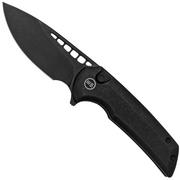 WE Knife Mini Malice WE054BL-1, Black Titanium couteau de poche