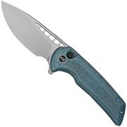 WE Knife Mini Malice WE054BL-3, Blue Titanium coltello da tasca
