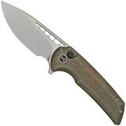 WE Knife Mini Malice WE054BL-4, Bronze Titanium navaja