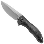 WE Knife Synergy2v2 WE18046CF-1, Gray Titanium & Carbonfiber couteau de poche
