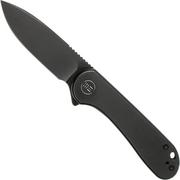 WE Knife Elementum WE18062X-3 Blackwashed, Black Titanium zakmes