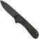 Bild für WE Knife Elementum WE18062XA-3, Black Stonewashed CPM MagnaCut, Black/Bronze Titanium, Taschenmesser