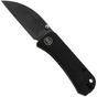 Image pour WE Knife Banter Wharncliffe WE19068J-1 Blackwashed CPM S35VN, Black Burlap Micarta, couteau de poche, Ben Petersen design