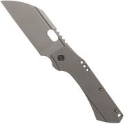 WE Knife Roxi 3 WE19072-1 graues Titanium Taschenmesser, Todd Knife & Tool Design