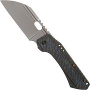 WE Knife Roxi 3 WE19072-3 Tiger Stripe Flamed Titanium pocket knife, Todd Knife & Tool design