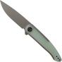Obraz dla Nóż składany WE Knife Smooth Sentinel WE20043-2 Gray Titanium Natural G10