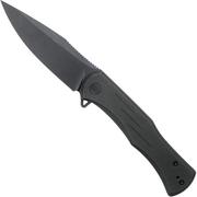 WE Knife Primoris WE20047A-3 Black Titanium, Black Blade couteau de poche