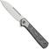 Image pour WE Knife Soothsayer WE20050-3 Grey Titanium/Carbonfiber, couteau de poche