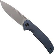 WE Knife Beacon WE20061B-2 Bead Blasted, Blue Titanium pocket knife