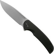 WE Knife Beacon WE20061B-4 Bead Blasted, Black Titanium pocket knife